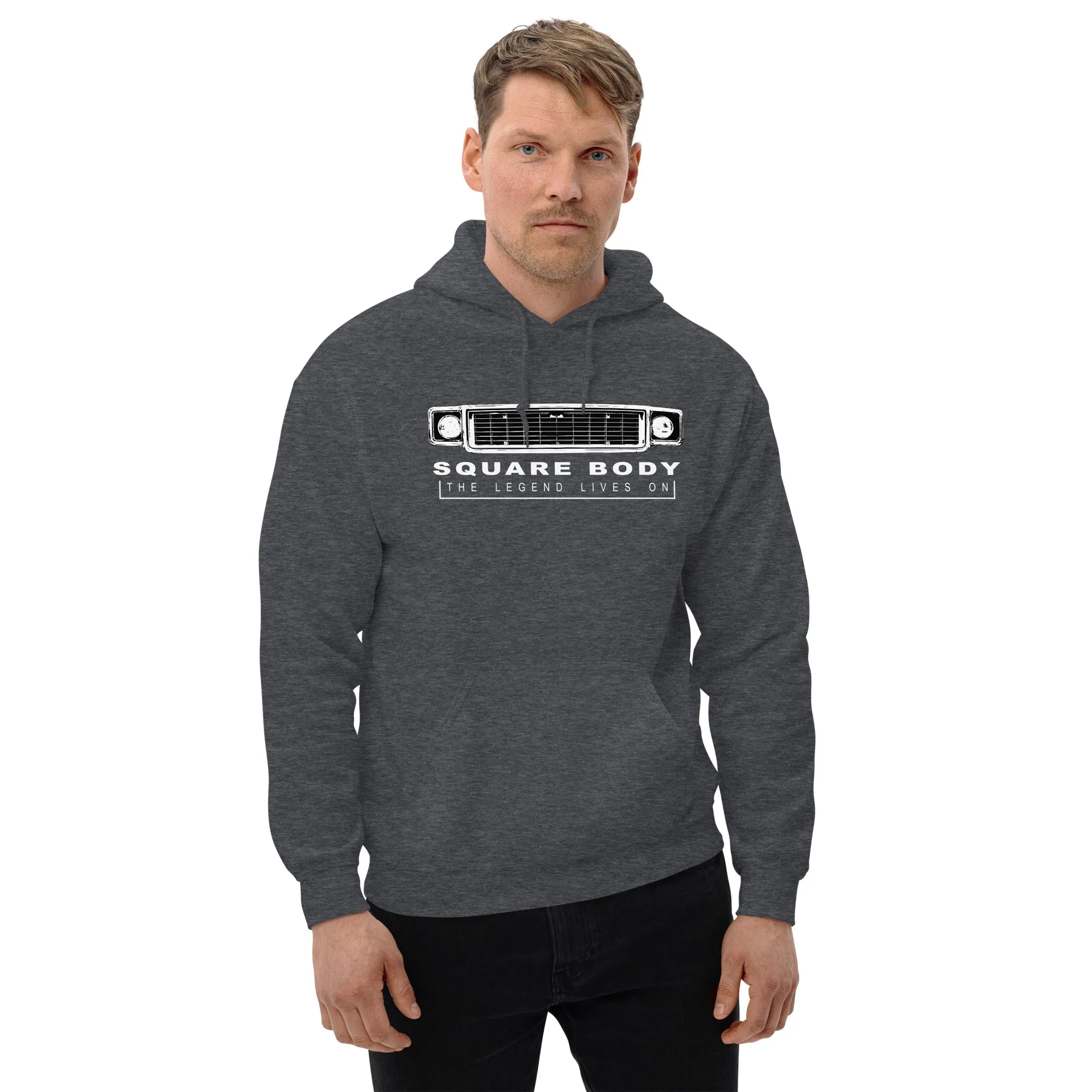 70s Square Body The Legend Lives On Hoodie Sweatshirt