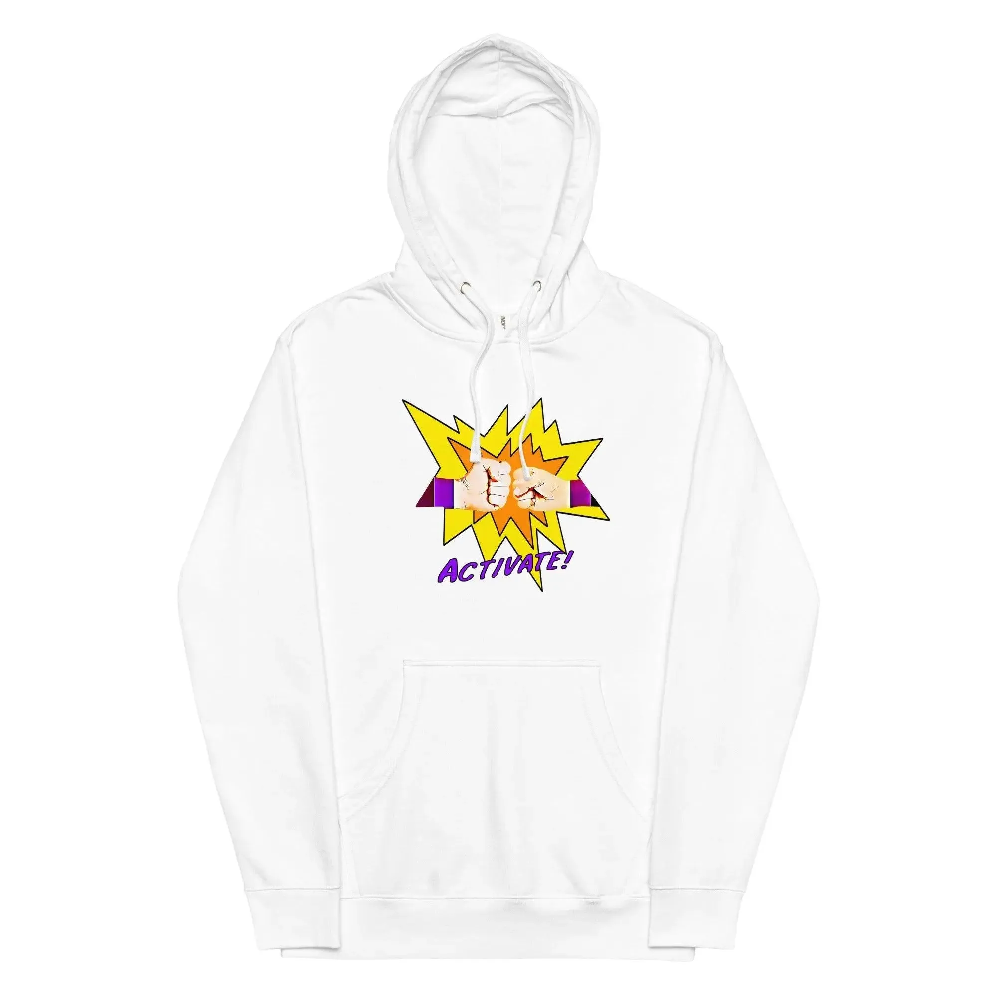 Activate! Unisex midweight hoodie