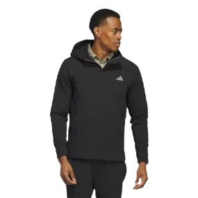 Adidas Ripstop 1/4 Zip Golf Hoodie - Black