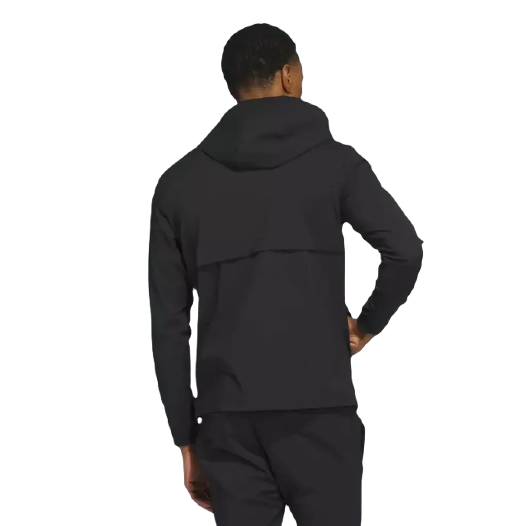 Adidas Ripstop 1/4 Zip Golf Hoodie - Black