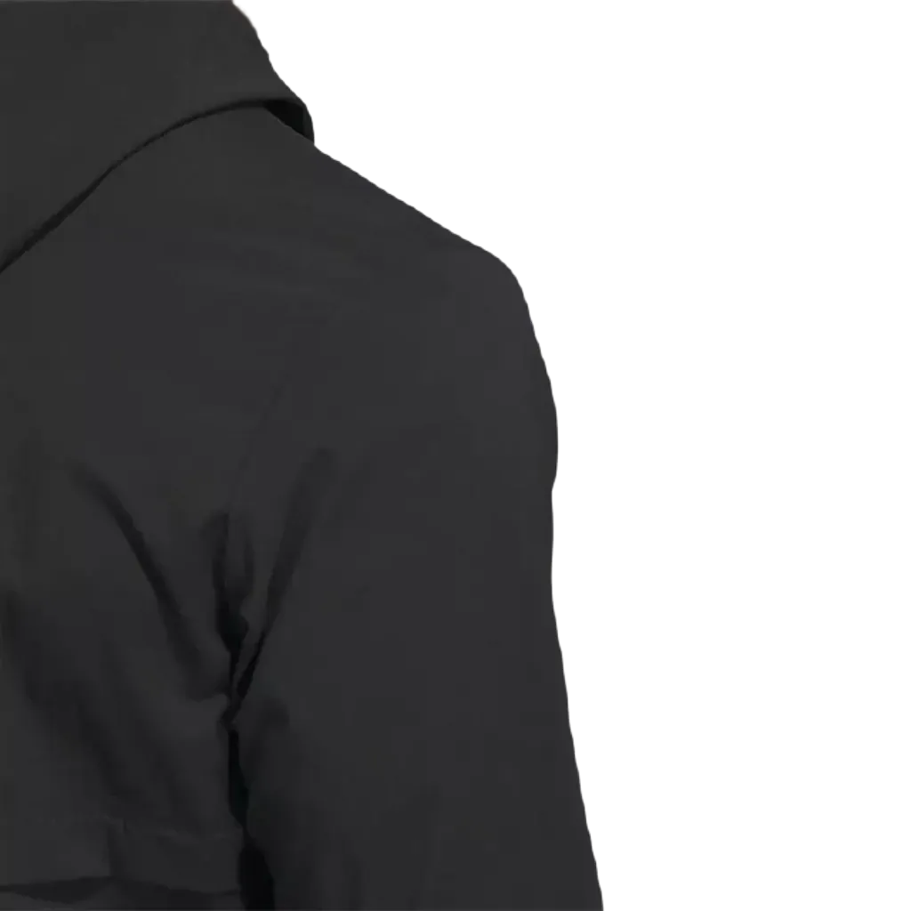 Adidas Ripstop 1/4 Zip Golf Hoodie - Black