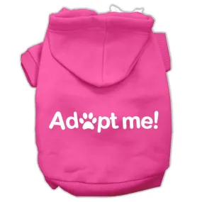 Adopt Me Screen Print Pet Hoodies Bright Pink Size Sm (10)