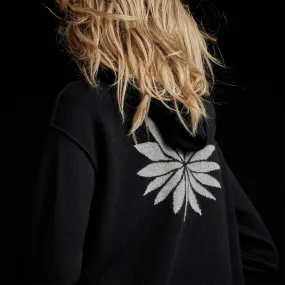 Agave Graphic Hoodie - Black/Heather Grey