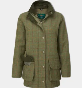 Alan Paine Rutland Womens Waterproof Tweed Coat