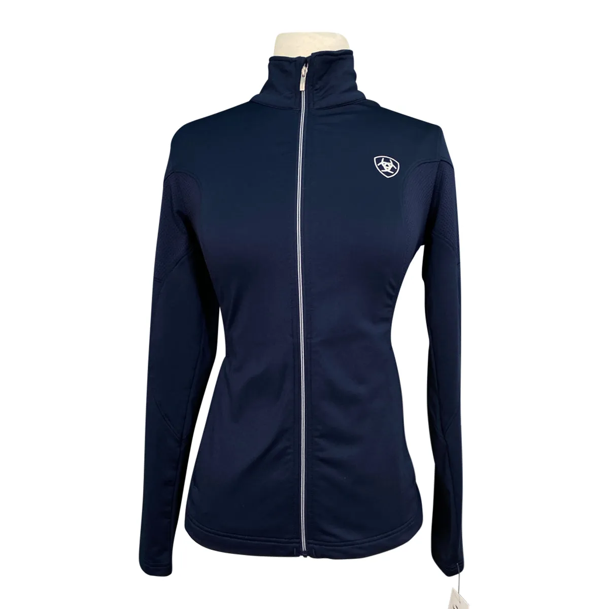 Ariat Tek Heat Series Zip Up in Navy - Women's XS