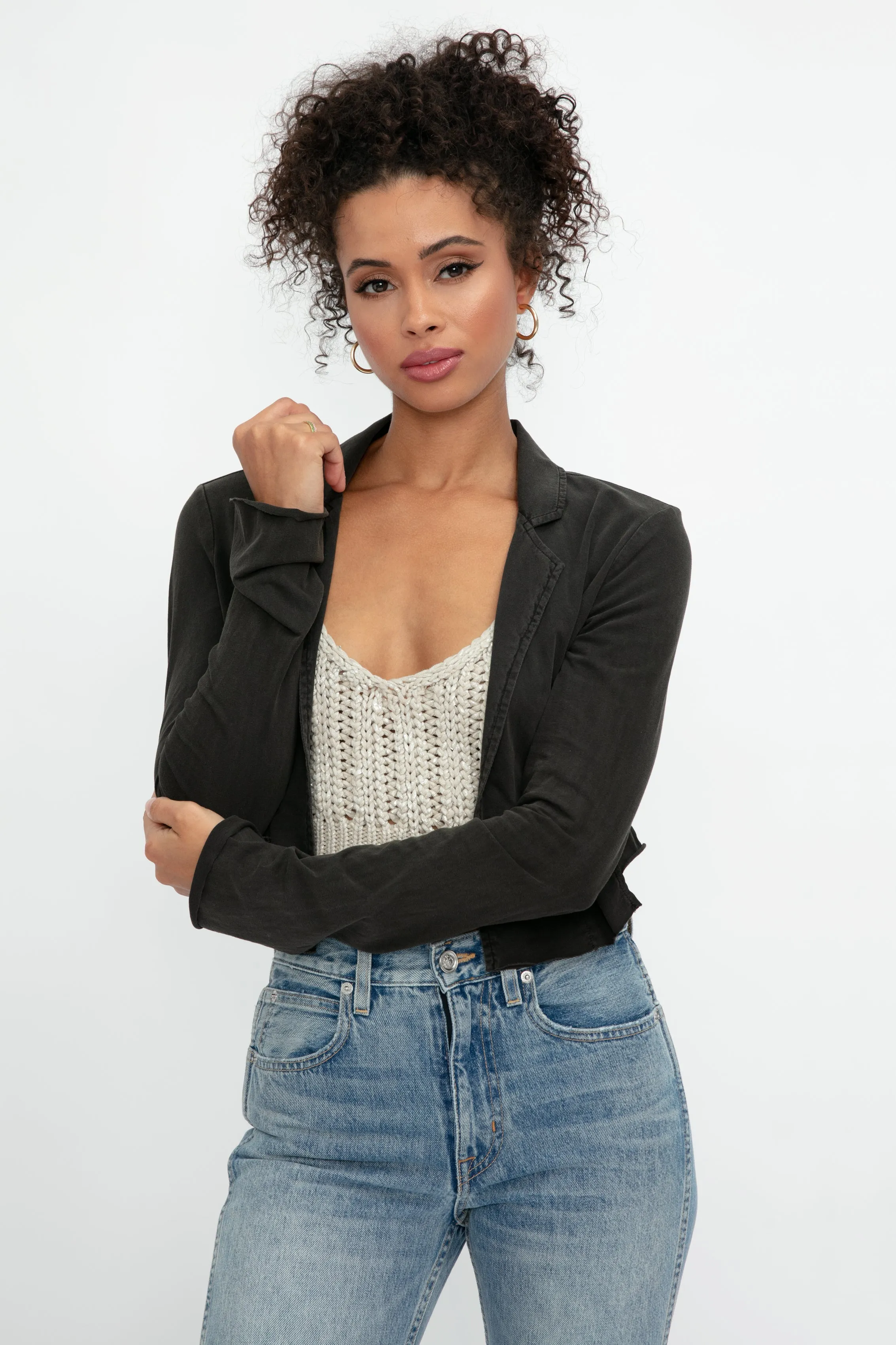 Ashanti Bolero Jacket in Black