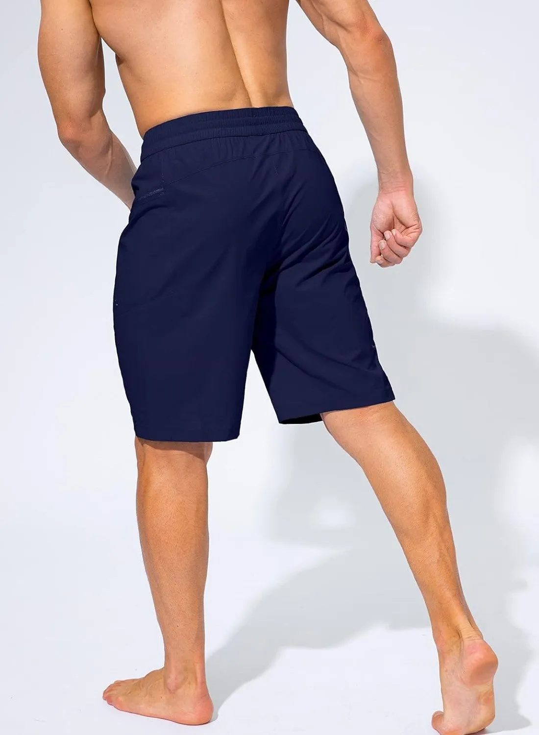 Beach Zipper Pockets Shorts