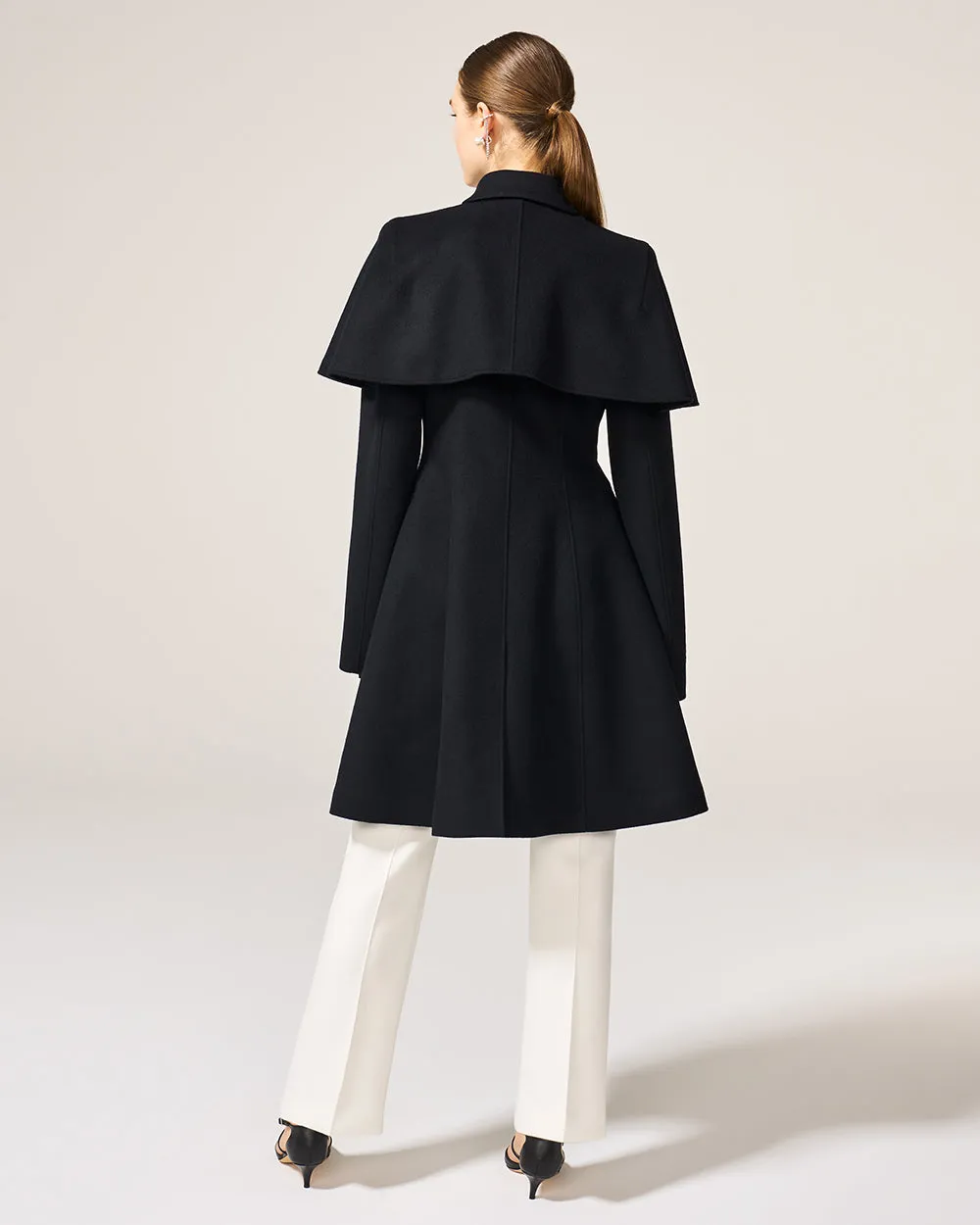 Black Cape Coat