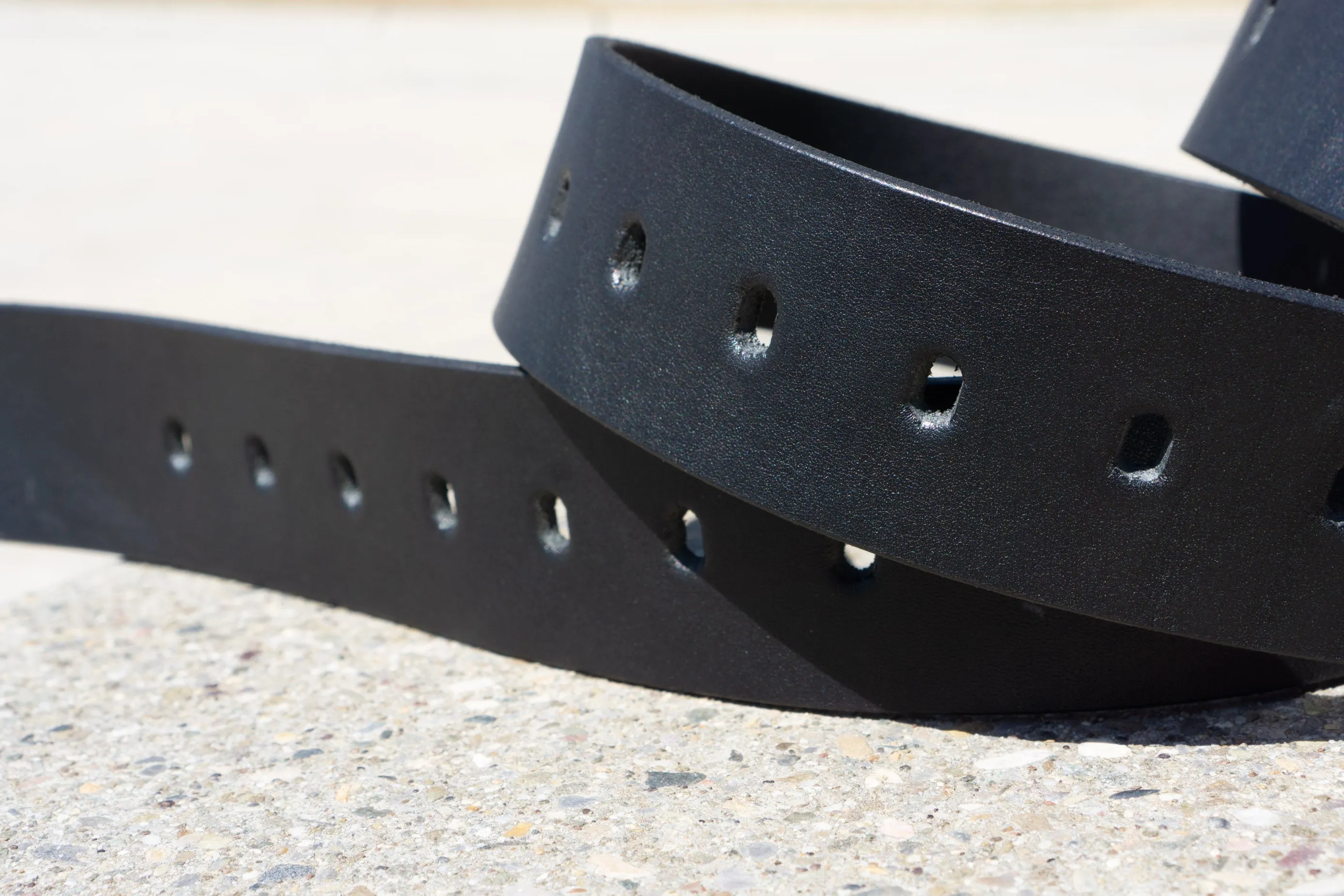 Black Leather Belt | Men’s Belt HANDCRAFTED