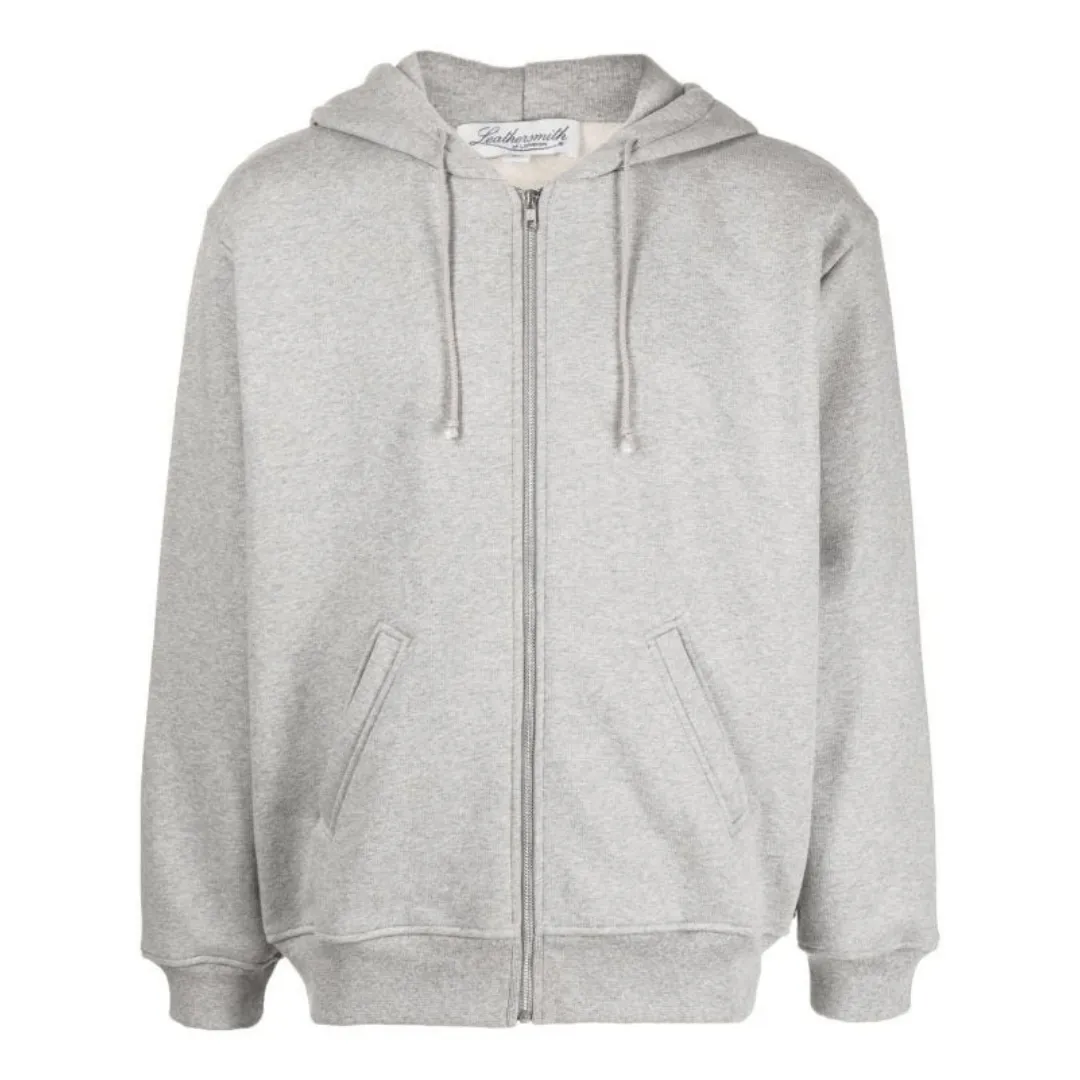 BOXER PRINT HOODIE GREY