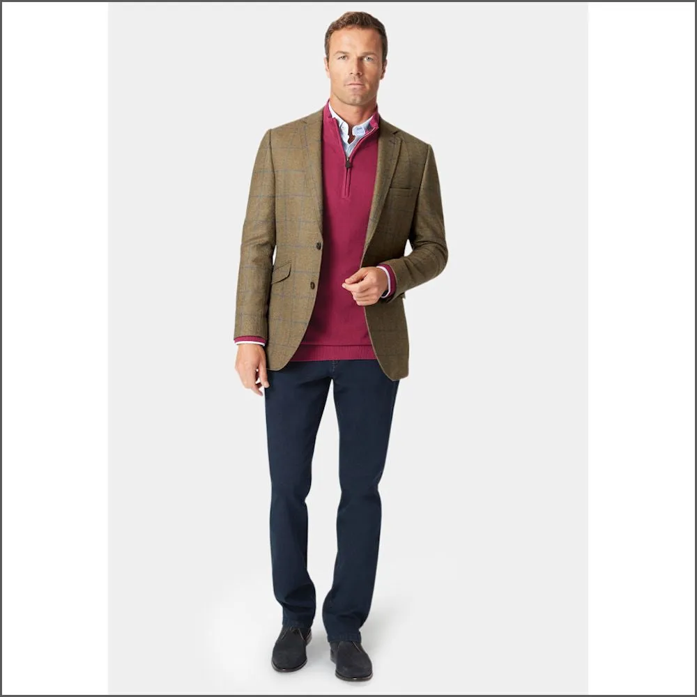 Brook Taverner Breedon Pure New Wool Check Jacket<><>