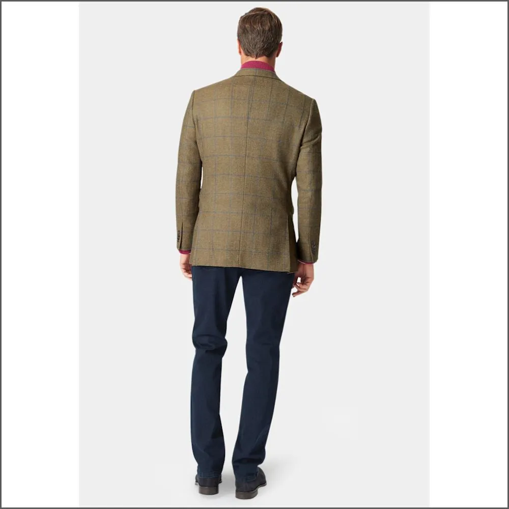 Brook Taverner Breedon Pure New Wool Check Jacket<><>