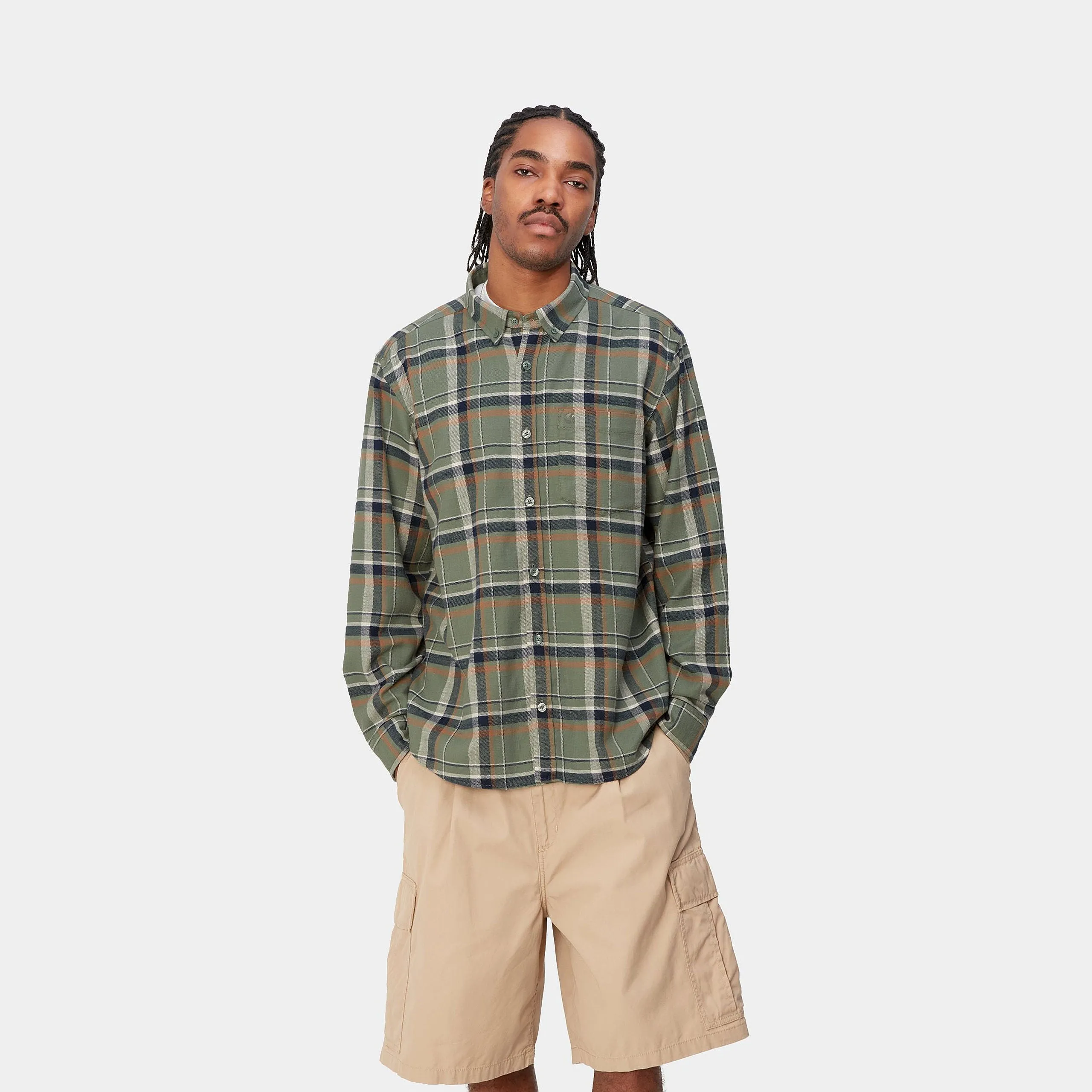 Carhartt L/S Swenson Shirt -Swenson Check Park