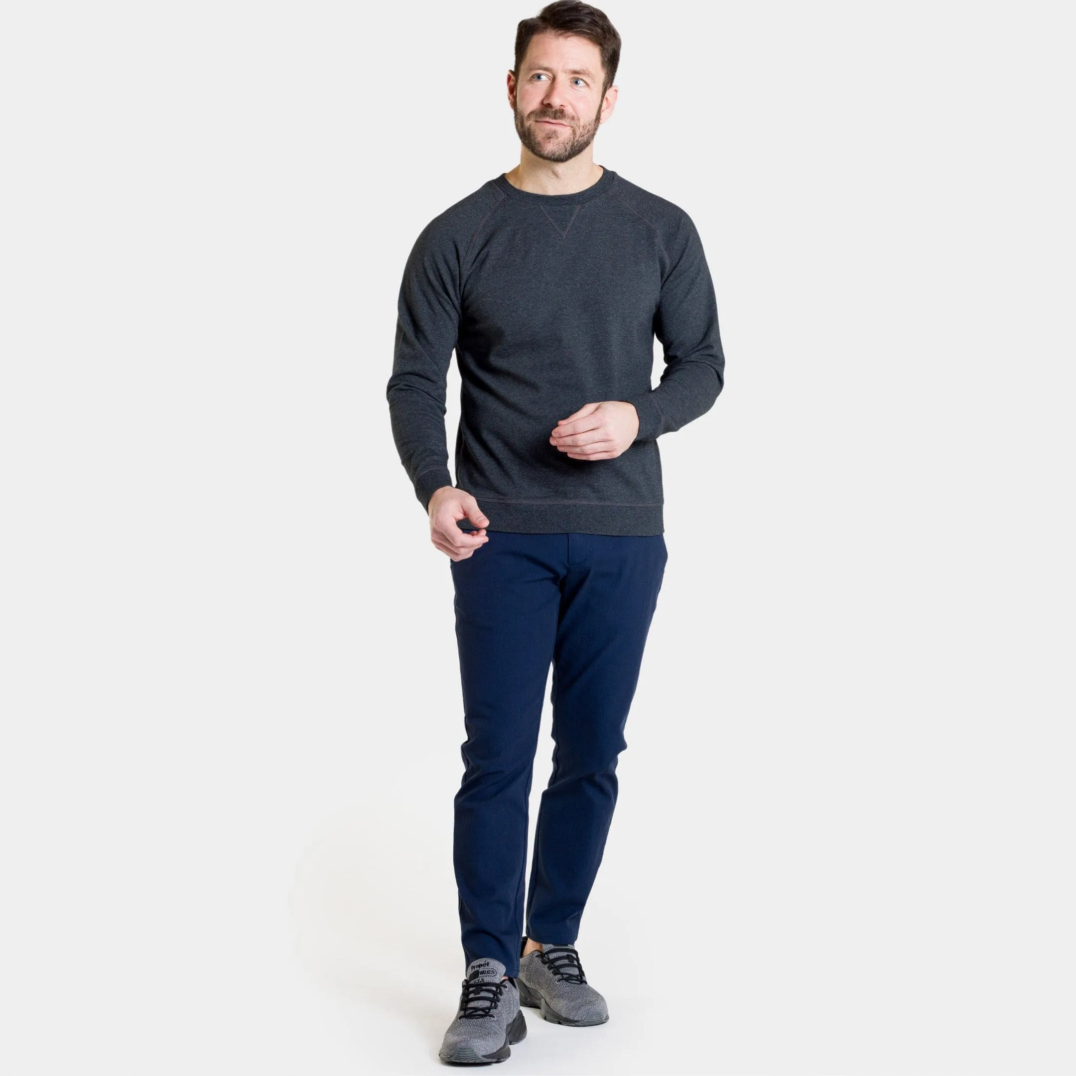 Charcoal French Terry Sweatshirt