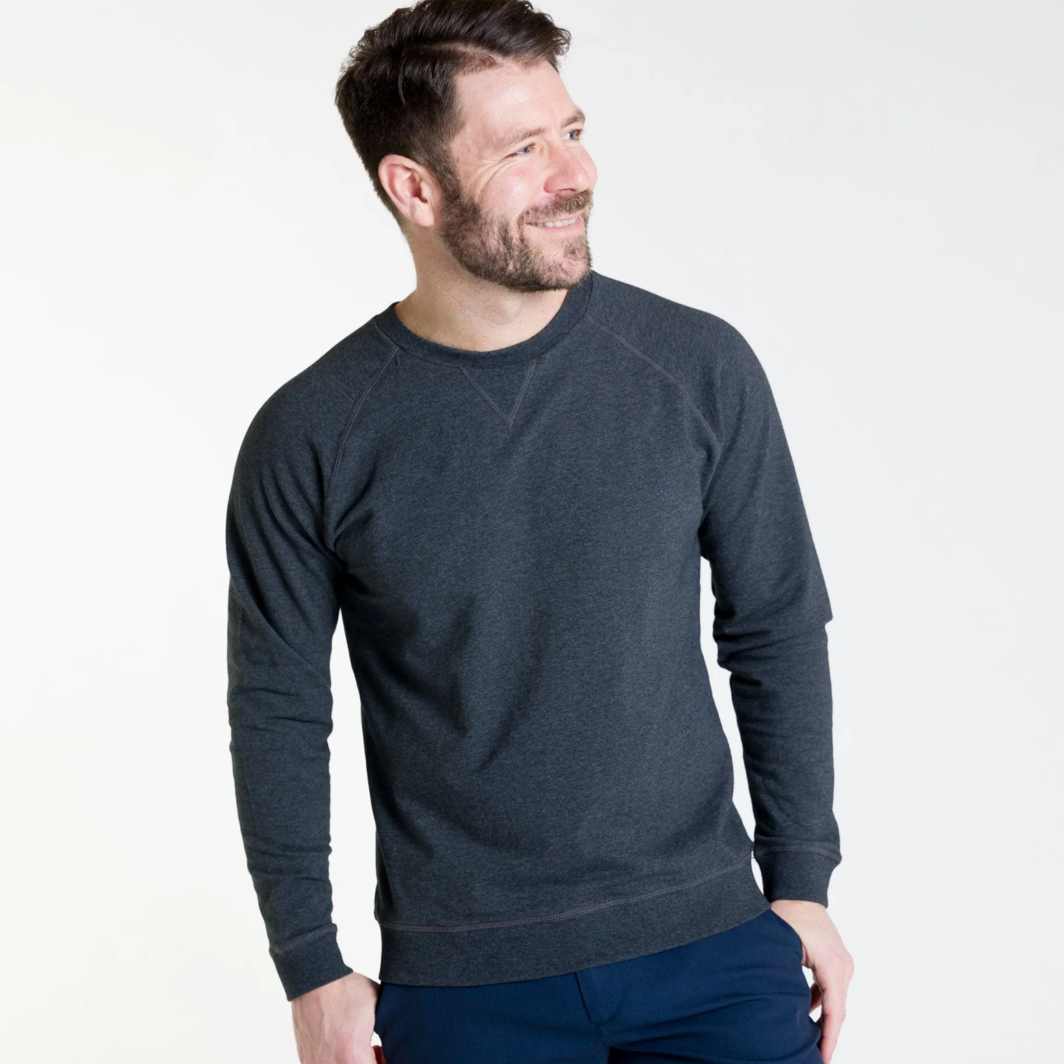 Charcoal French Terry Sweatshirt