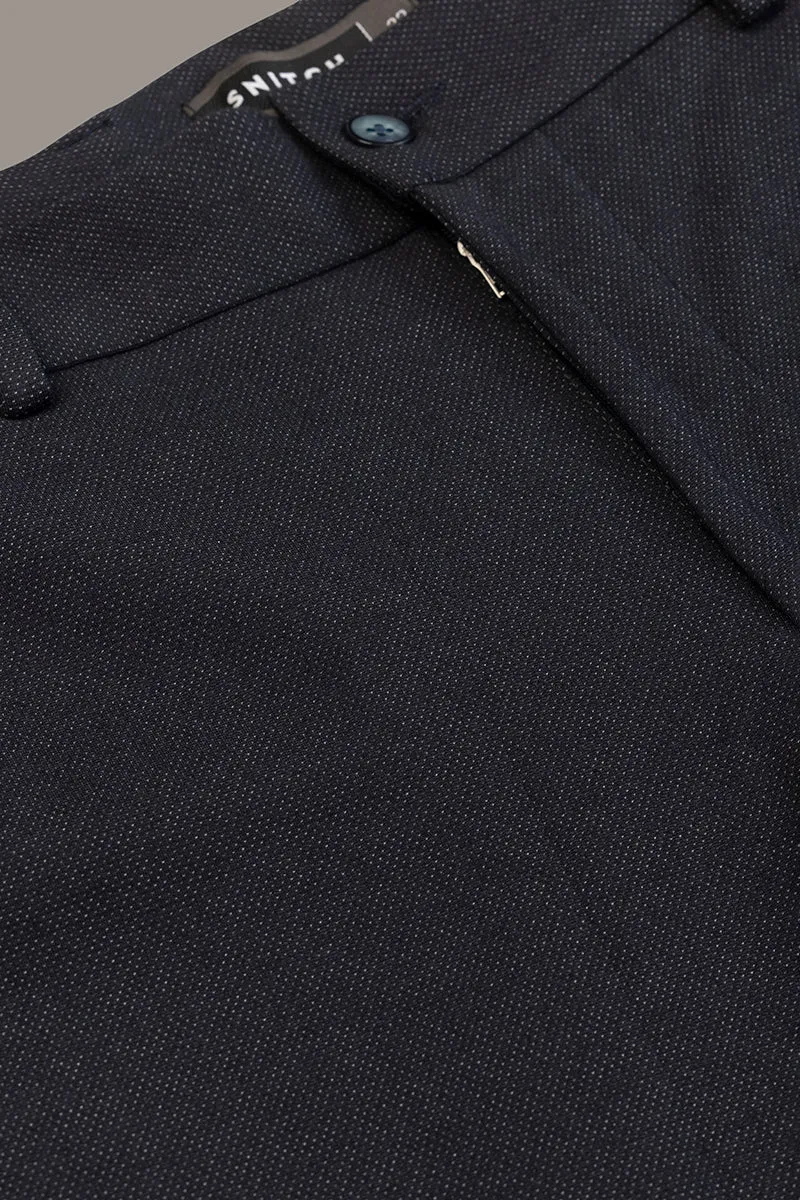 Classic Cut Navy Suit Trouser