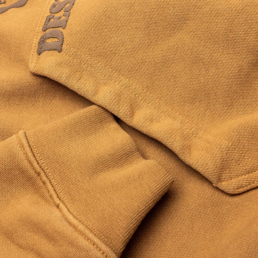 Cropped Desert Valley Hoodie - Camel