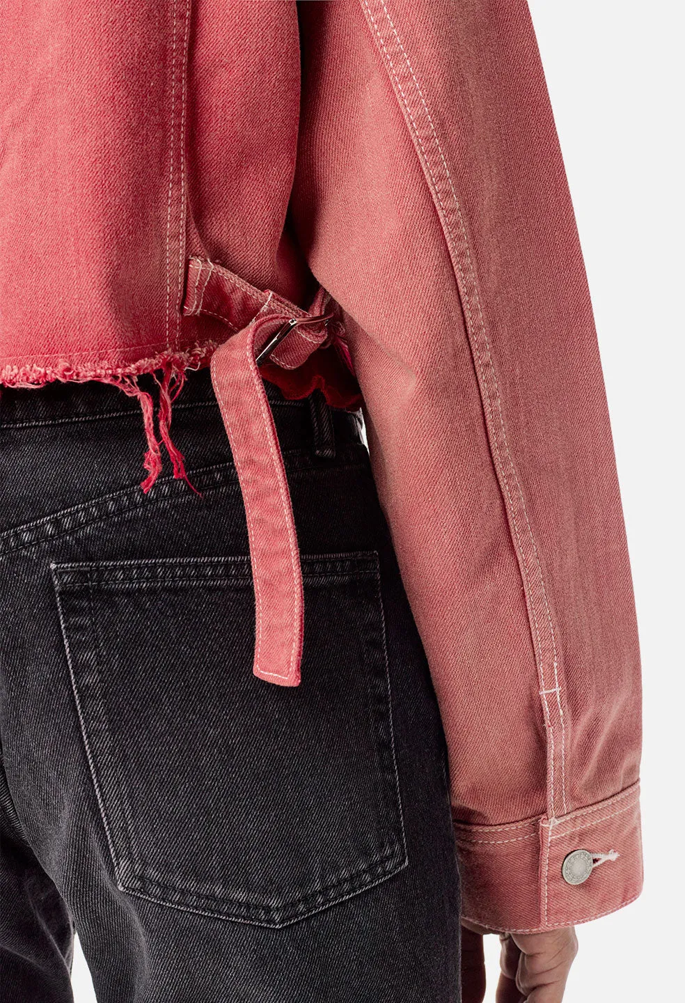 Culver Denim Jacket / Brick Red