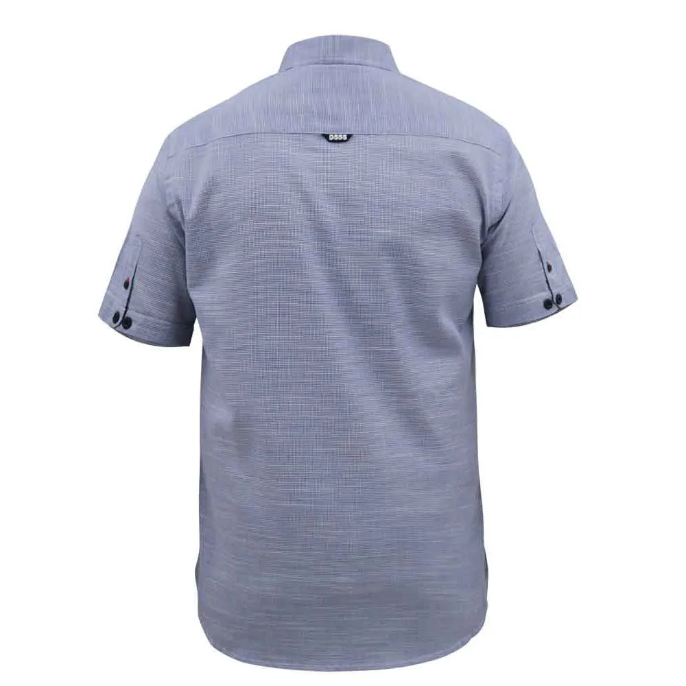 D555 Short Sleeve Shirt - Blue