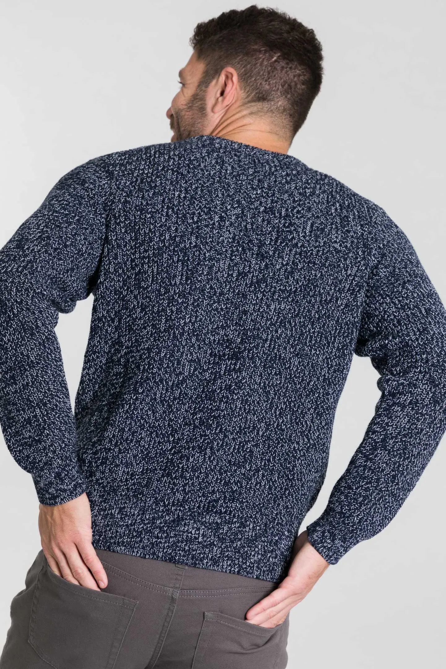 Deep Navy Knit Sweater