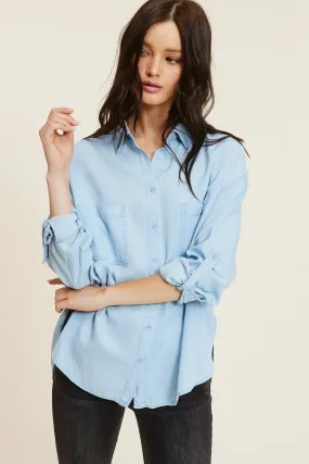 Denim Button Down