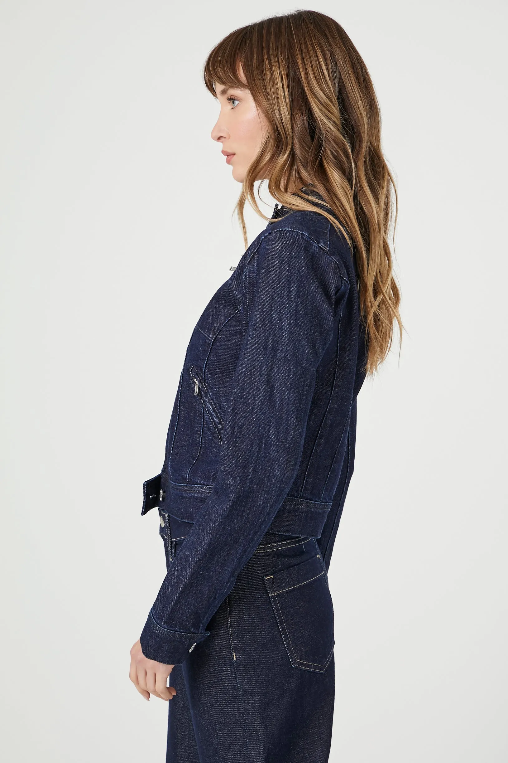 Denim Moto Jacket