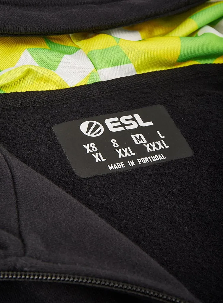 ESL Premium Zip Up Hoodie Black