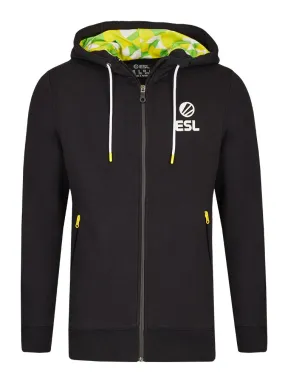 ESL Premium Zip Up Hoodie Black