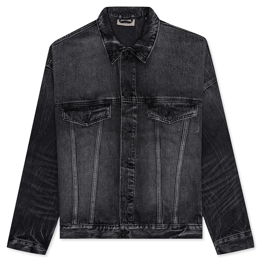 Essentials Denim Jacket - Black