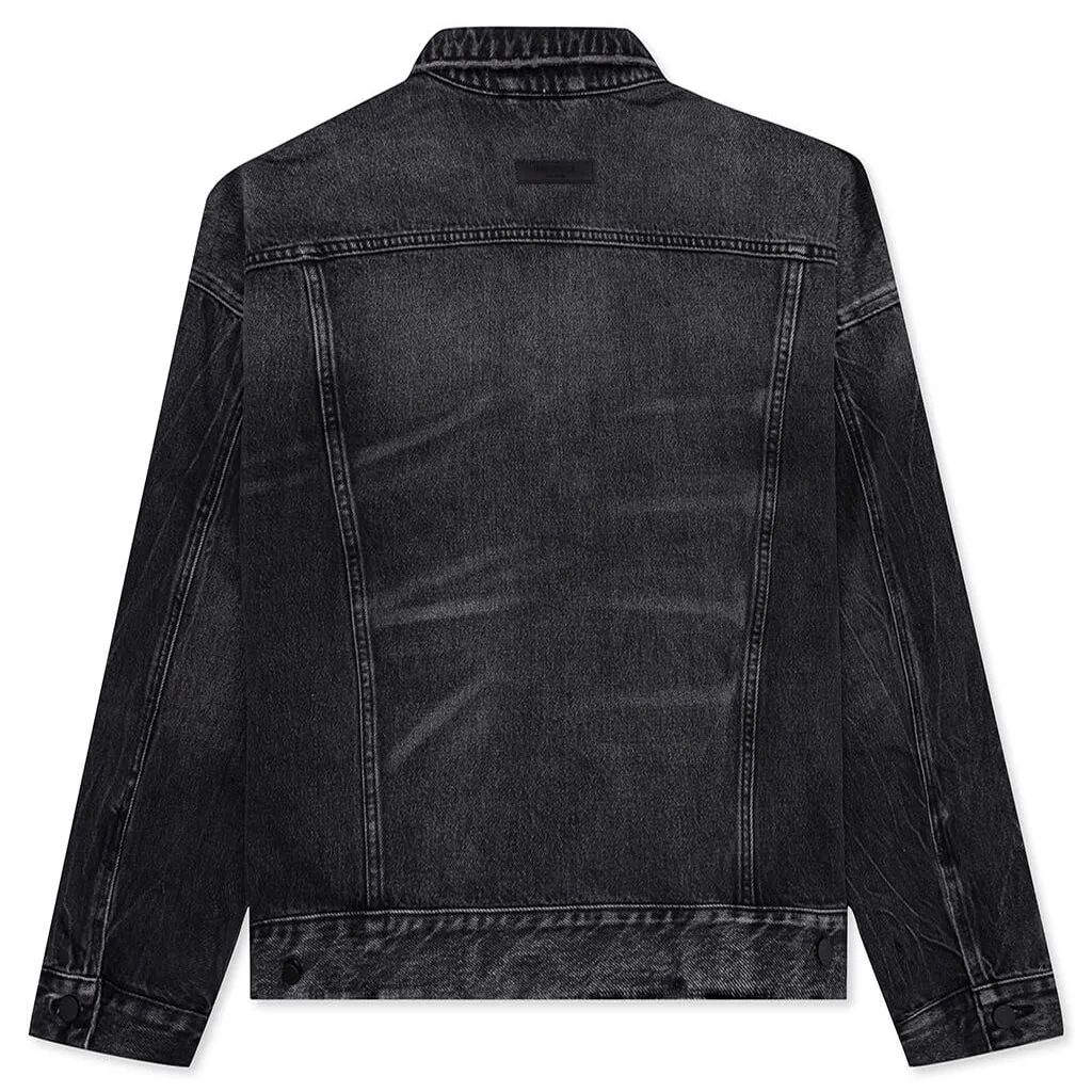 Essentials Denim Jacket - Black