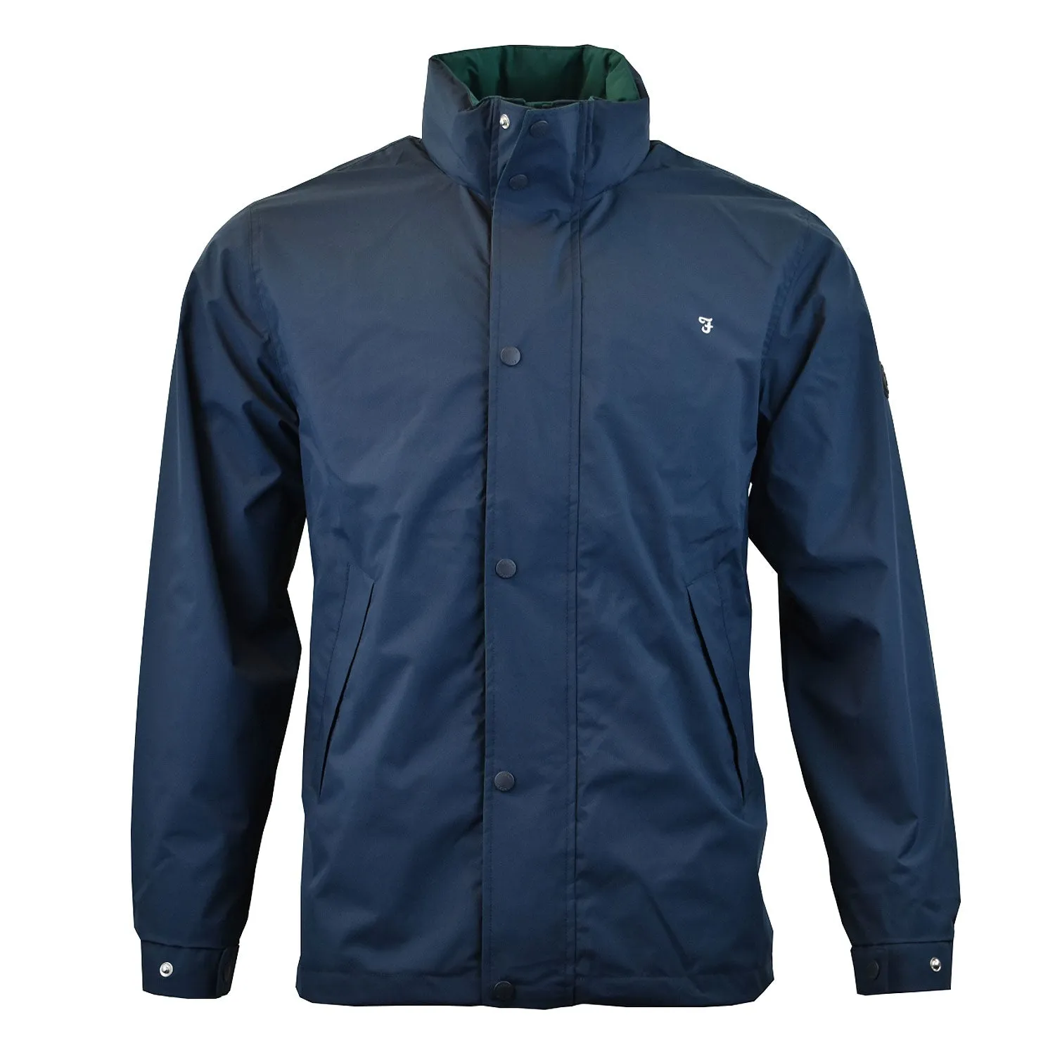 Farah Falkirk Hooded Anorak - Navy