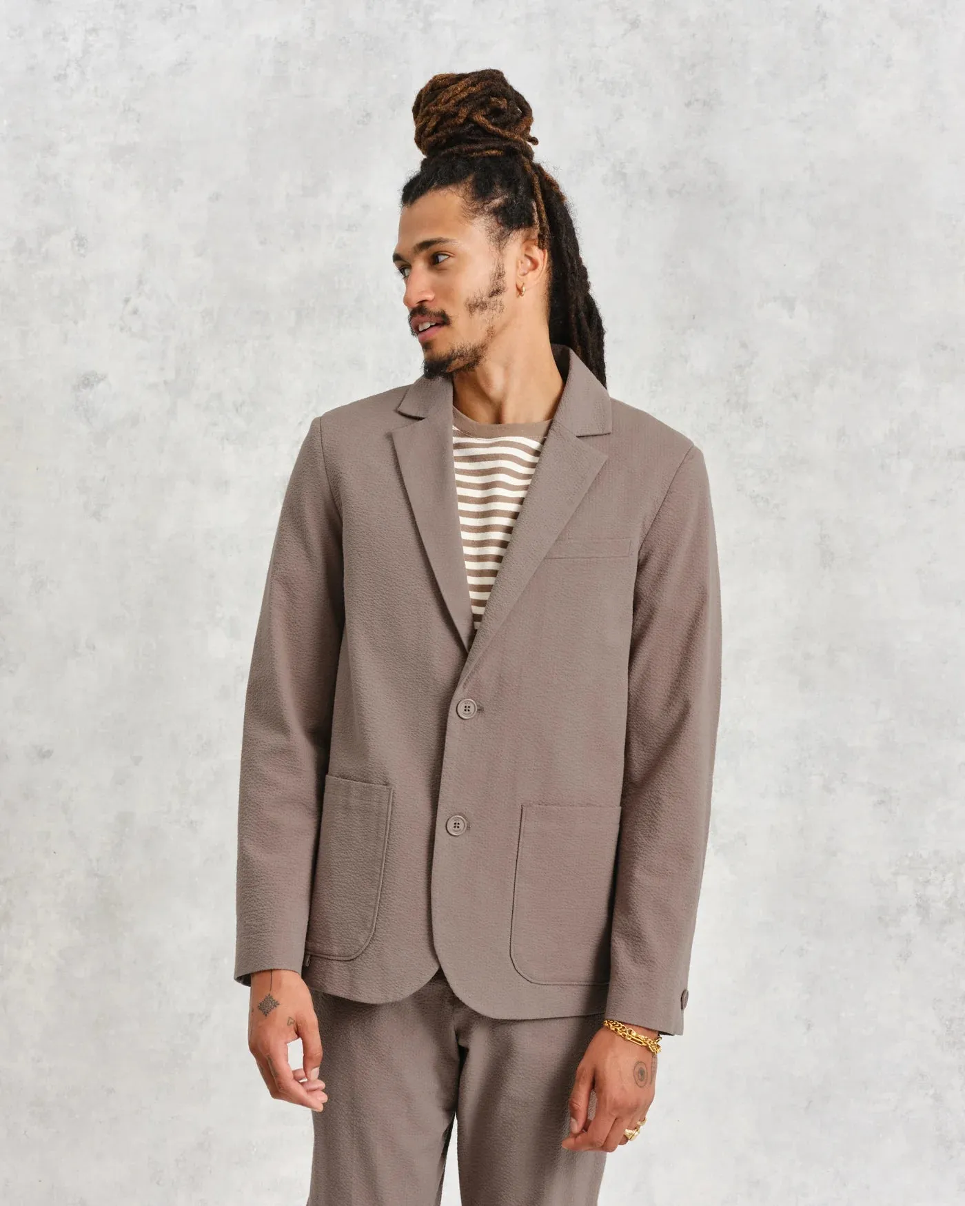 Fintry Seersucker Blazer