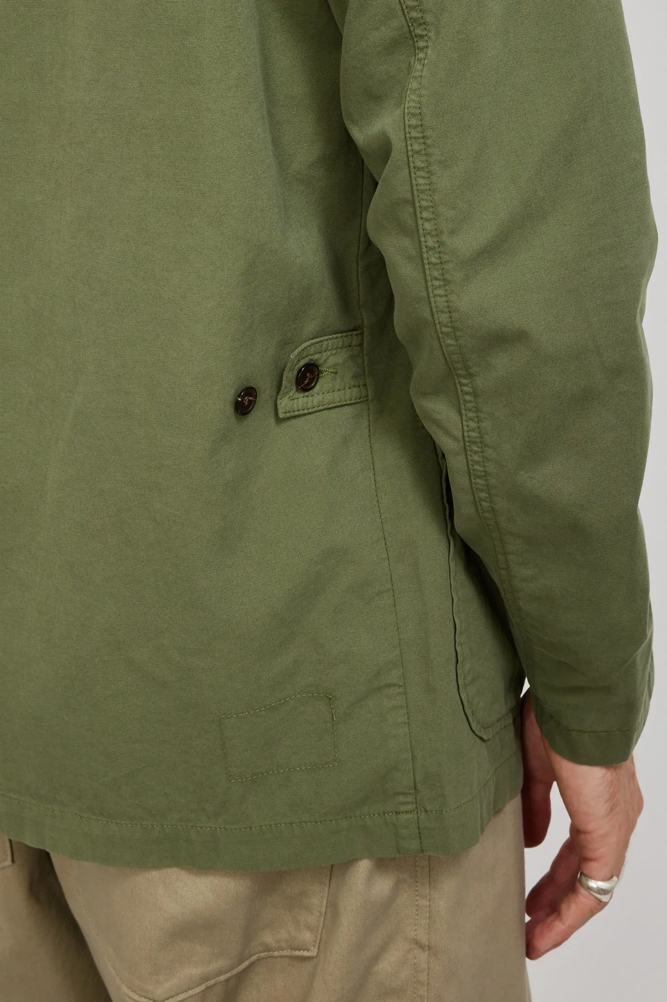 Five Pocket Jacket Birch Summer Canvas