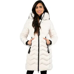 FRANK LYMAN - LONG PUFFER COAT 224513U