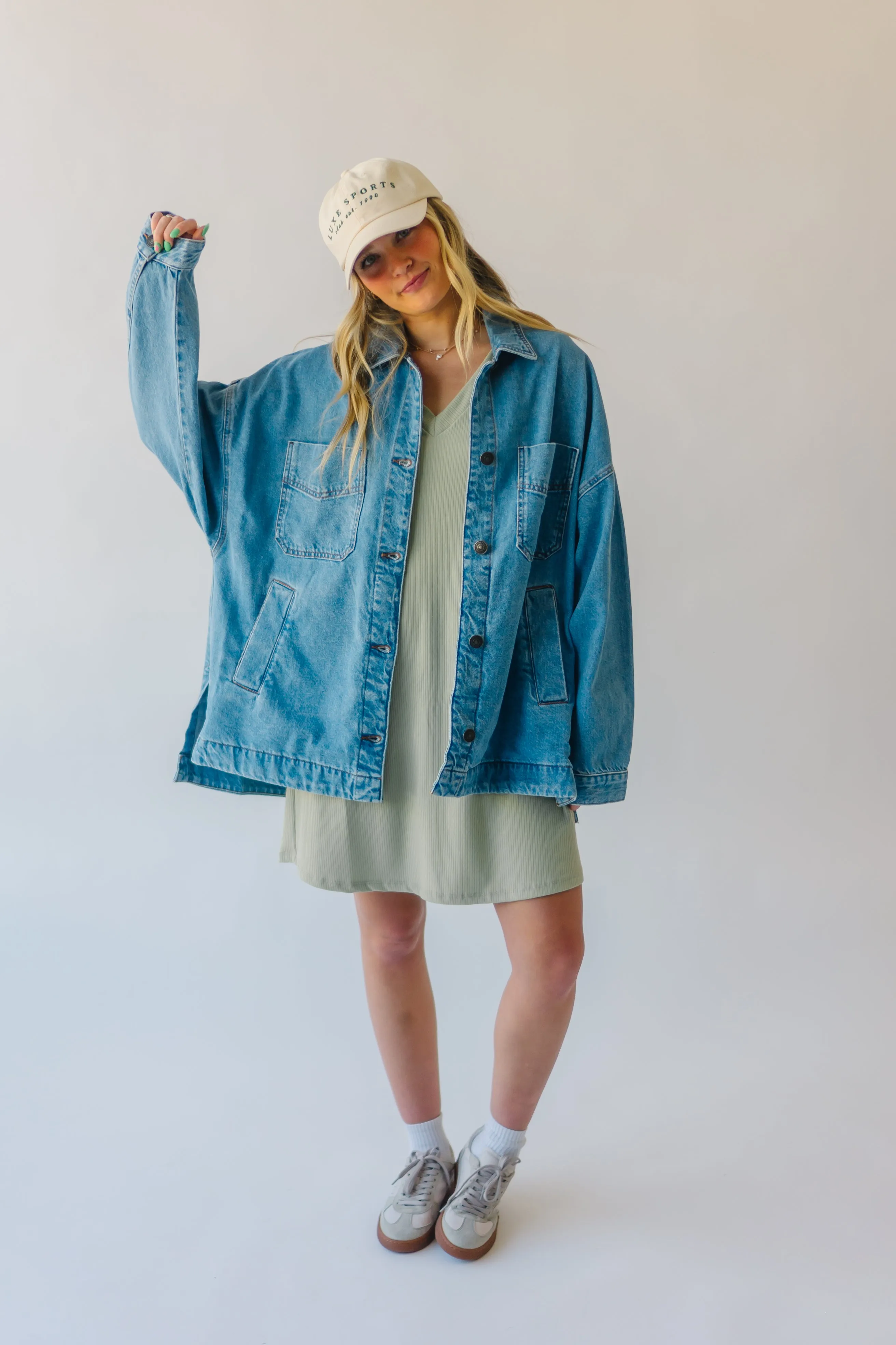 Free People: We The Free Madison City Denim Jacket in Solar Wash