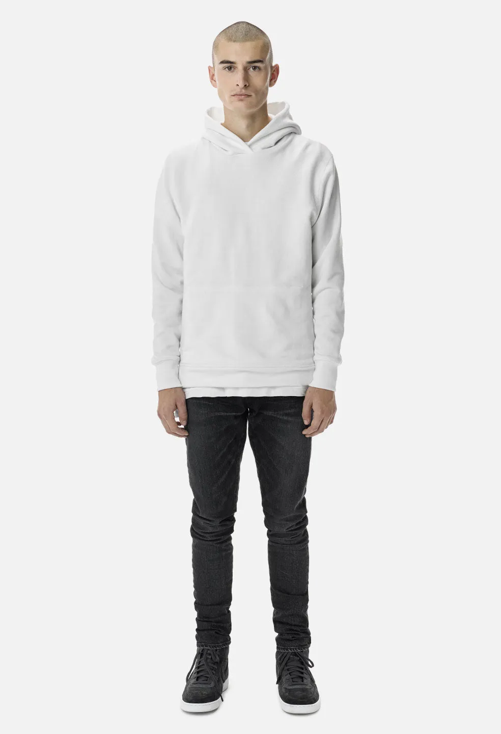 Hooded Villain / White x White