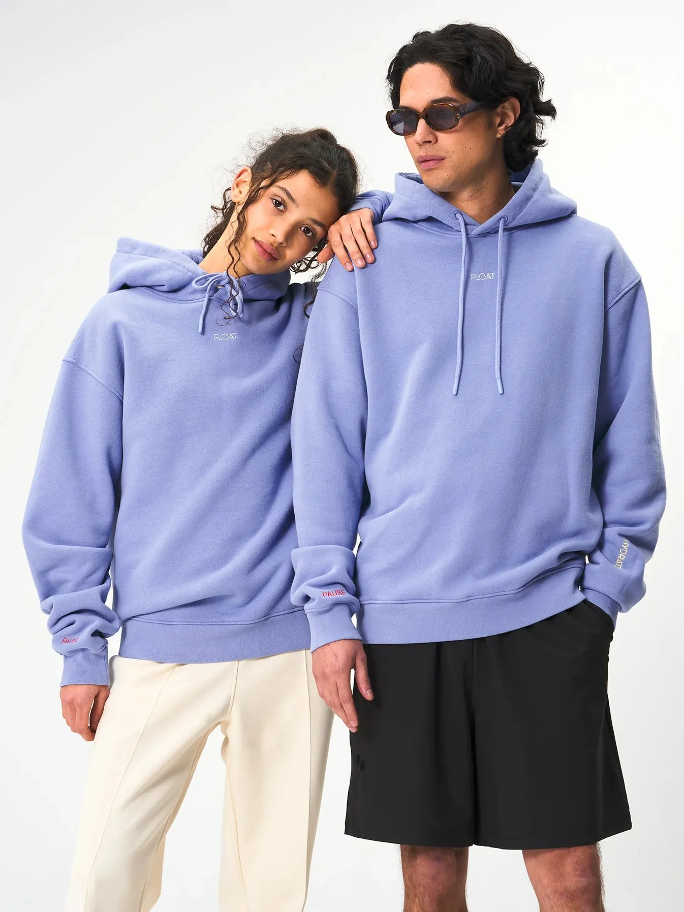 Hoodie Unisex Pool Blue