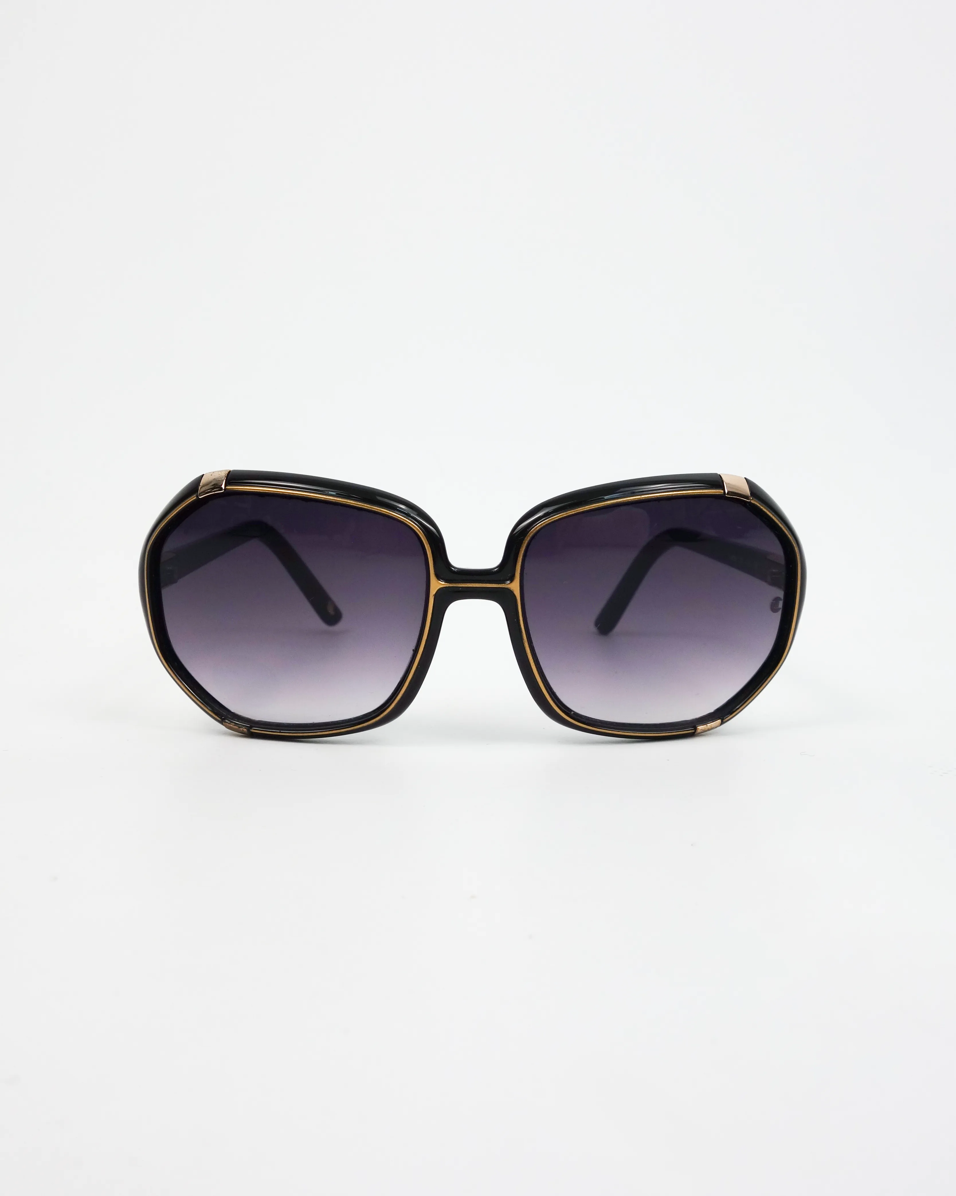 Jil Sander Golden Shape Sunglasses 2000's