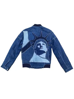 KENZO LIBERTY DENIM TRUCKER JACKET