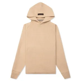 Kid's Knit Hoodie - Sand