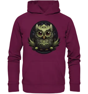 Kinder Hoodie mit Eulenmotiv "Mystische Eule