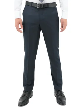 Lyon Blue 106 Wool Trouser