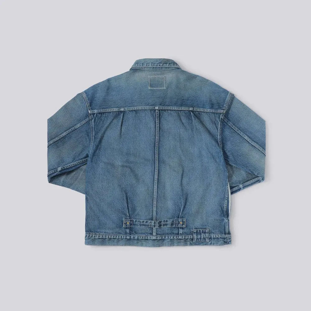 MADNESS MADNESS DENIM KUNG FU JACKET-INDIGO