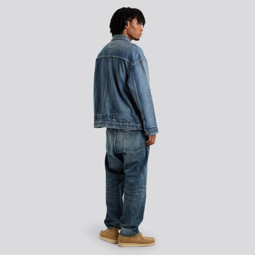 MADNESS MADNESS DENIM KUNG FU JACKET-INDIGO