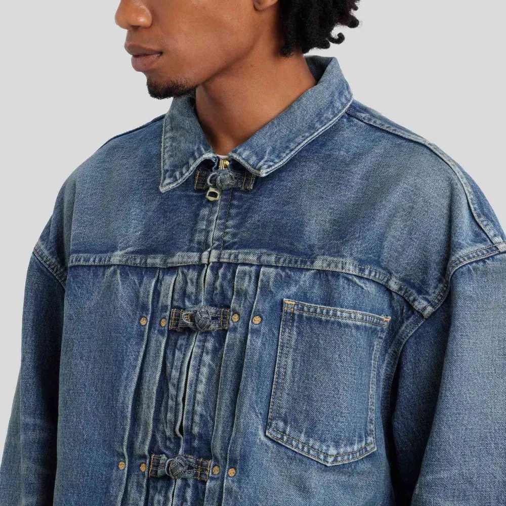 MADNESS MADNESS DENIM KUNG FU JACKET-INDIGO