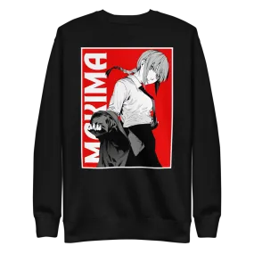 Makima Crewneck Sweatshirt Chainsaw Man