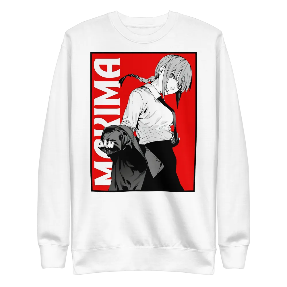 Makima Crewneck Sweatshirt Chainsaw Man