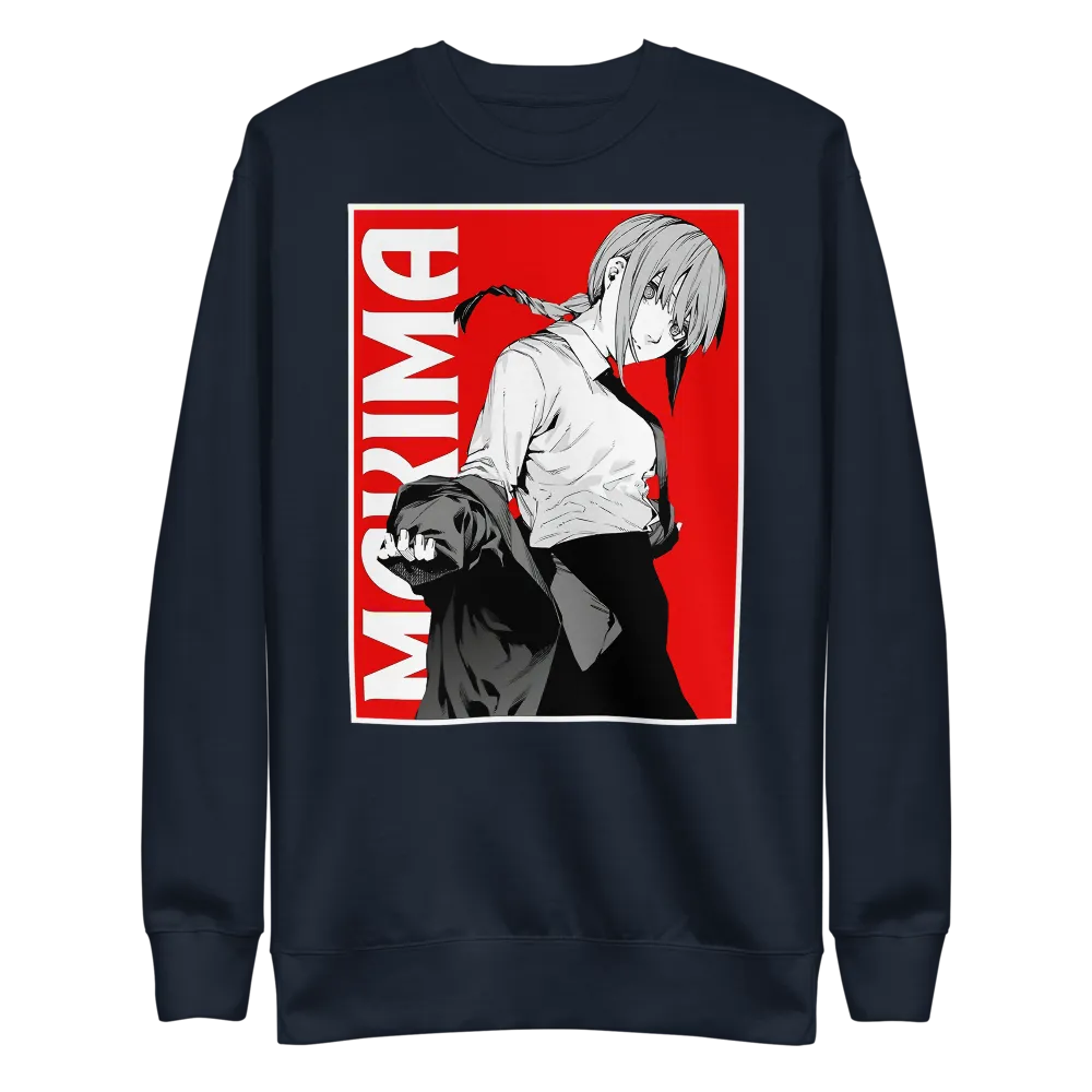 Makima Crewneck Sweatshirt Chainsaw Man