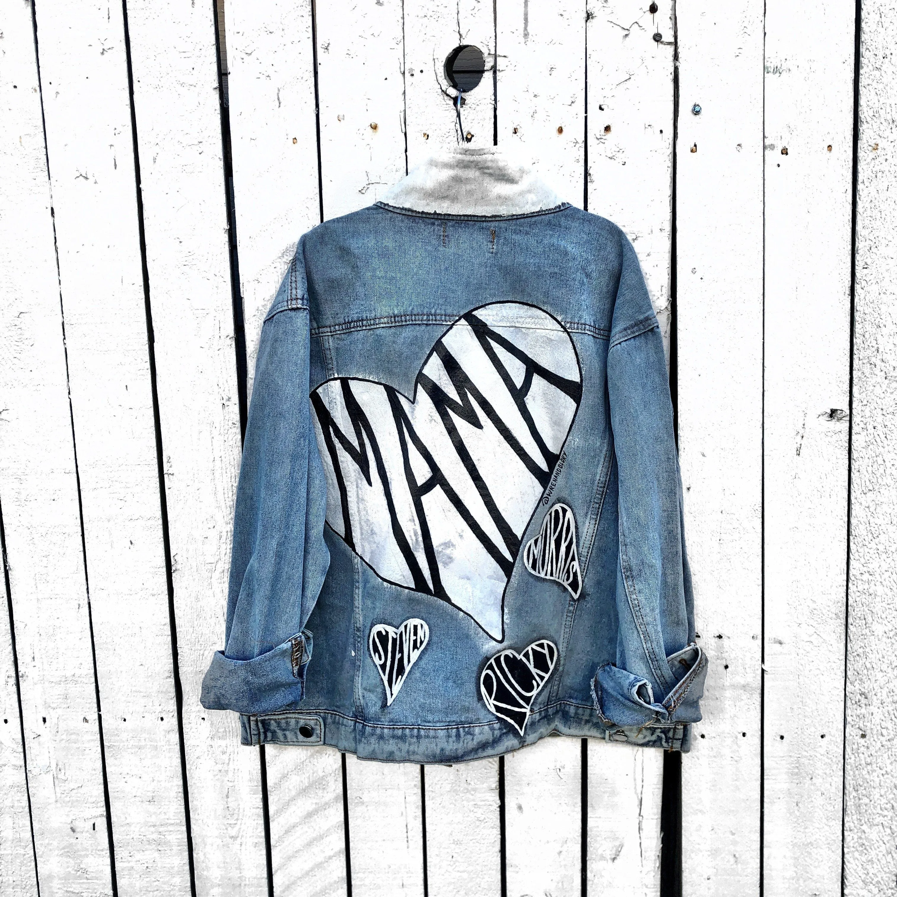 'MAMA' DENIM JACKET