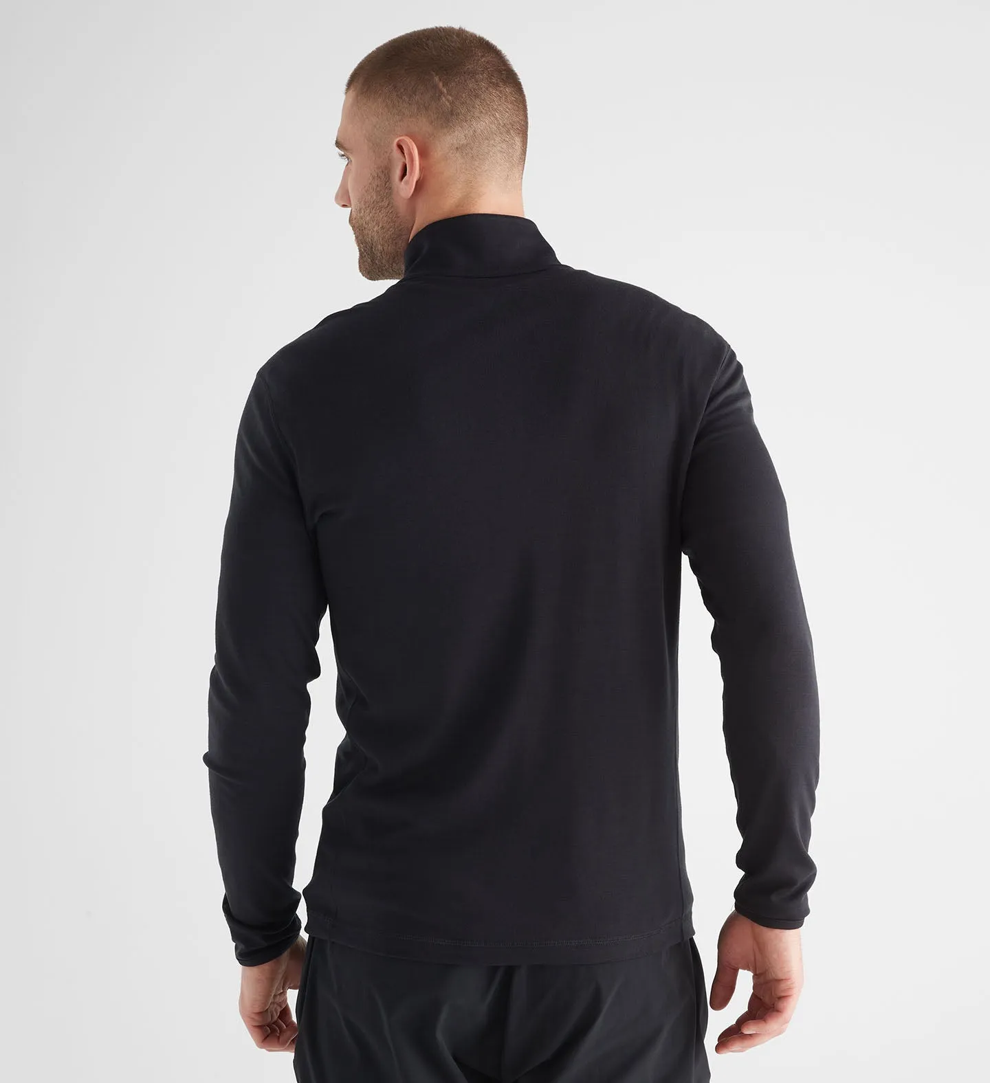 Men's Blended Merino Wool 1/4 Zip